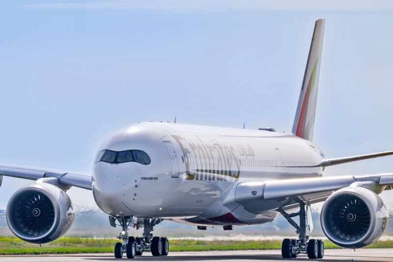 A350 da Emirates tem 312 assentos