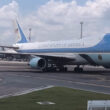 Um dos dois Air Force One em Manaus (