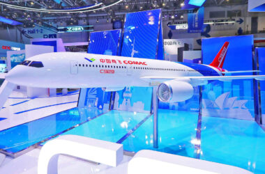 Maquete do COMAC C929