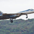 Um dos protótipos do Su-57 em Zhuhai