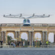 Um eVTOL 2X em Versailles, França