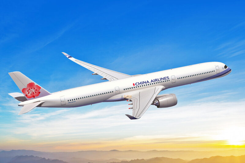 A350-1000 com as cores da China Airlines