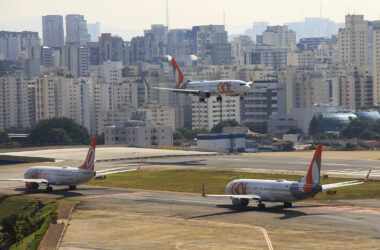 Aviões da Gol em Congonhas (DECEA)