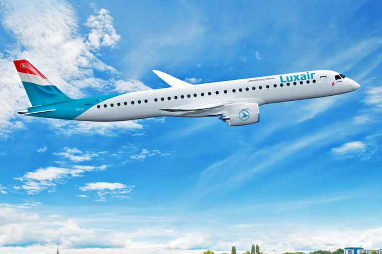 A Luxair terá seis E195-E2