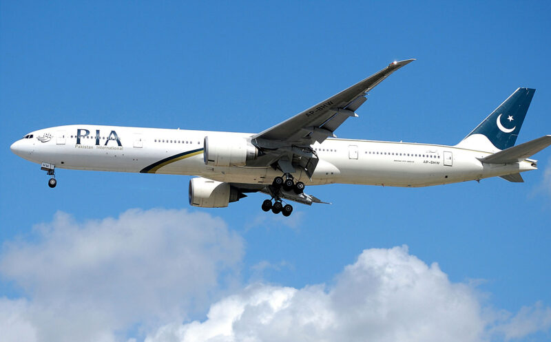 Boeing 777-300 da Pakistan International Airlines (