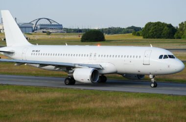 O Airbus A320 que ganhou matrícula brasileira