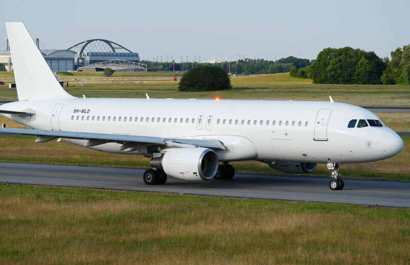 O Airbus A320 que ganhou matrícula brasileira