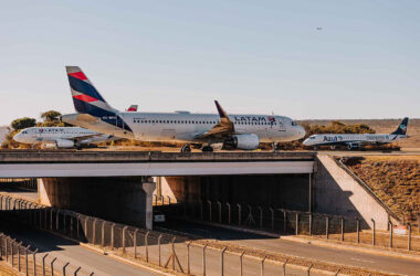 Aviões no Aeroporto de Brasília