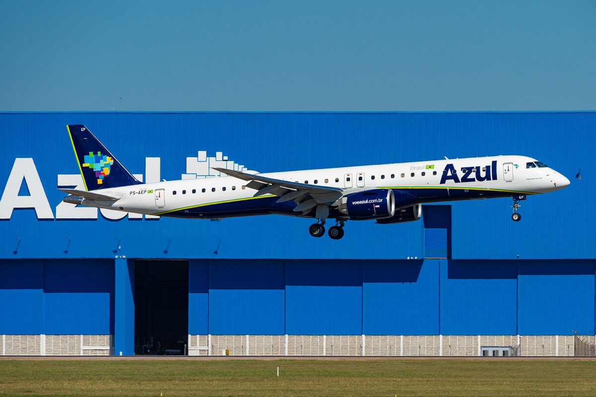 Embraer E195-E2 da Azul