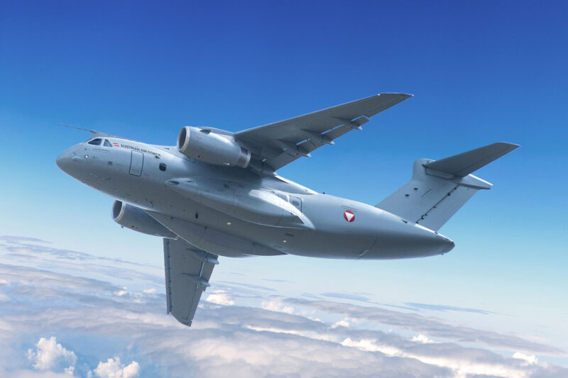 A Áustria irá receber quatro C-390 a partir de 2027