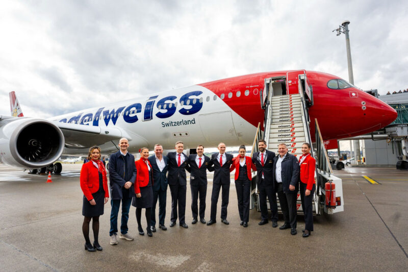 Edelweiss recebe primeiro Airbus A350-900