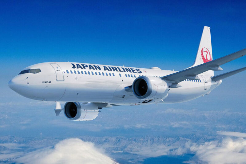 A Japan Airlines começará a receber o 737 MAX 8 em 2026