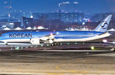 Boeing 787-10 é o primeiro avião da Korean Air com a nova pintura (Jun.Aviation)